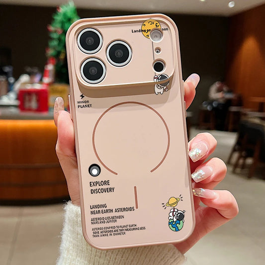 iPhone MagSafe Astronaut Pattern Case