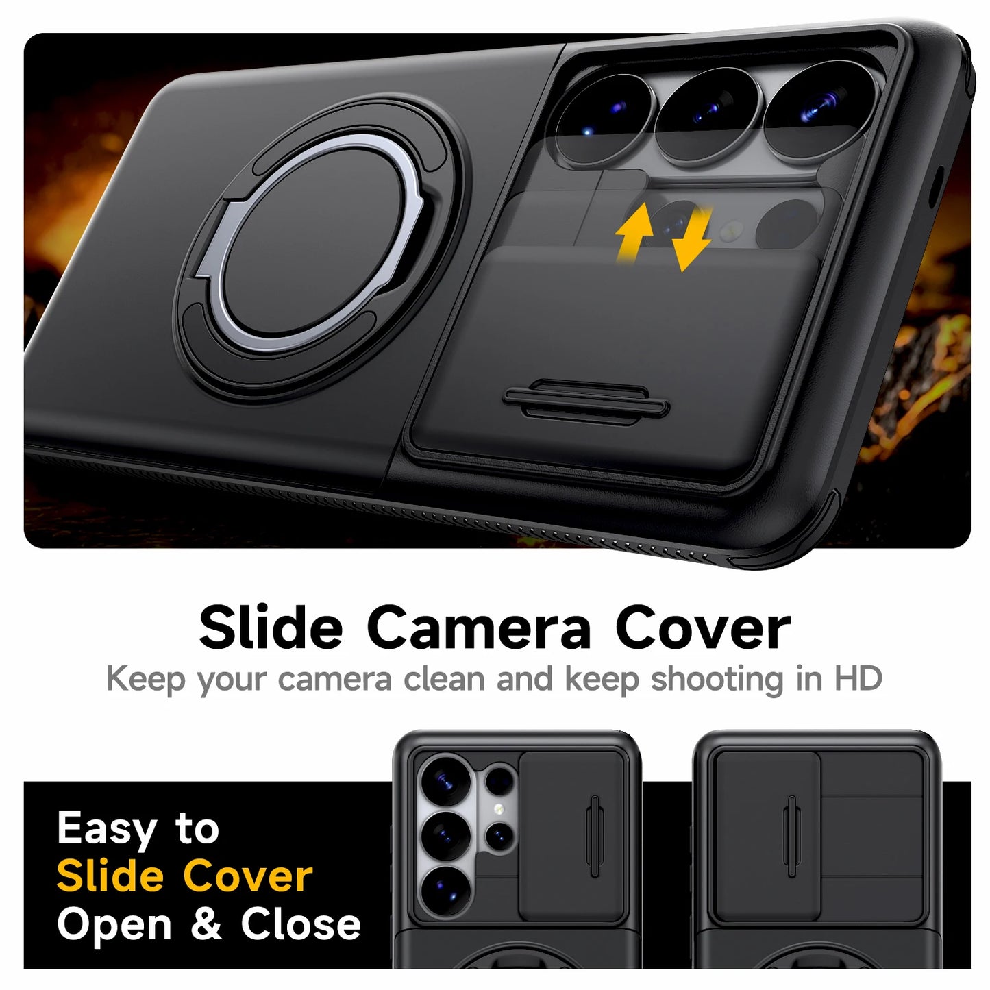 Galaxy Wallet Card Slot Stand Case