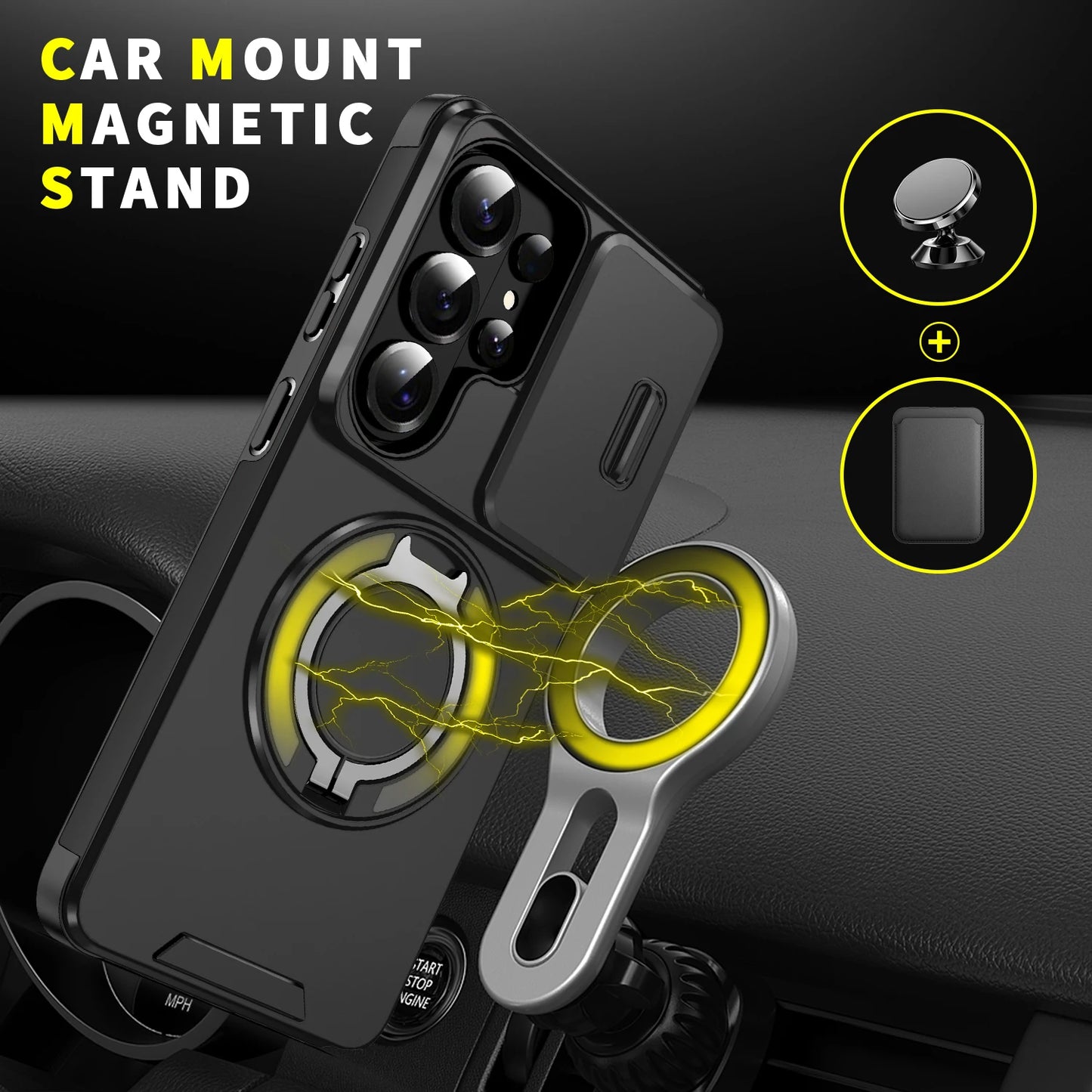 Samsung Magnetic Window Anti Fall Case