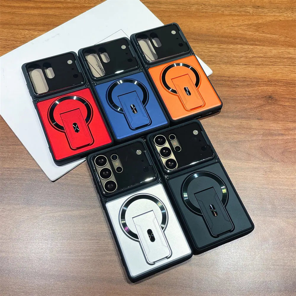 Galaxy Magnetic Invisible Kickstand Case