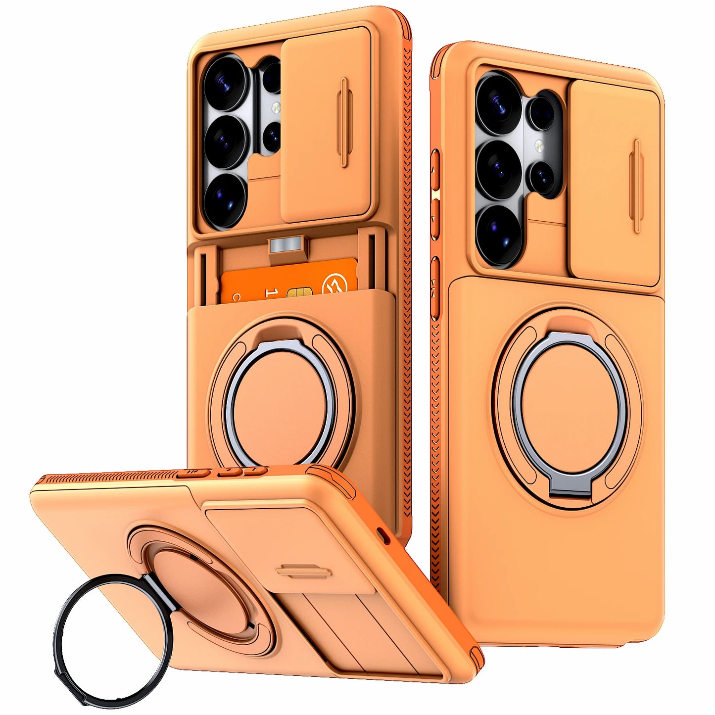 Galaxy Wallet Card Slot Stand Case