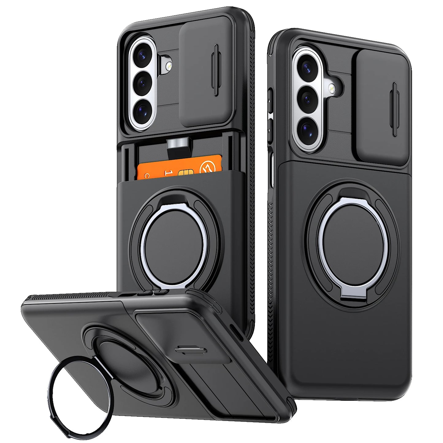 Galaxy Slide Camera Card Holder Case