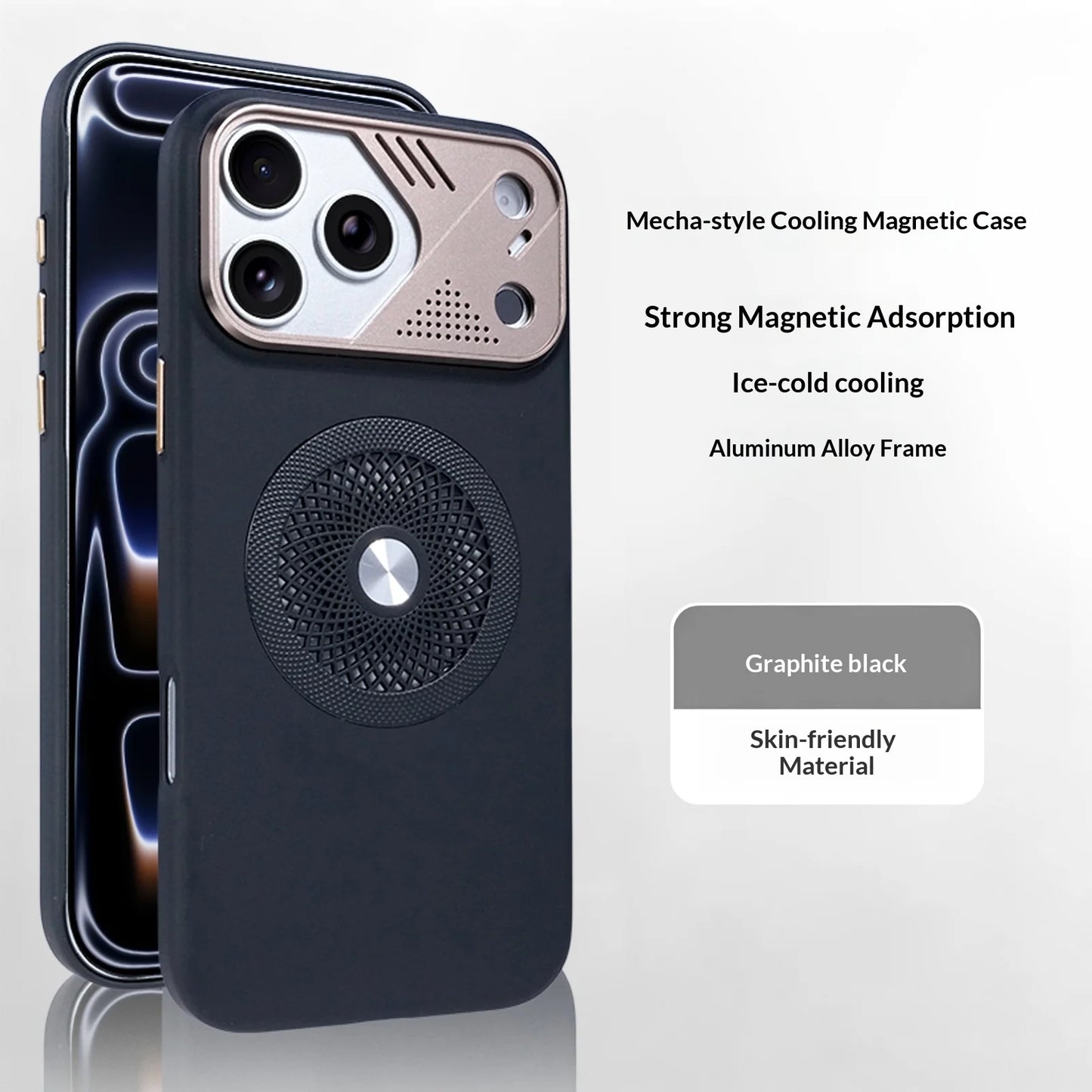 iPhone MagSafe Mecha Heat Dissipation Case