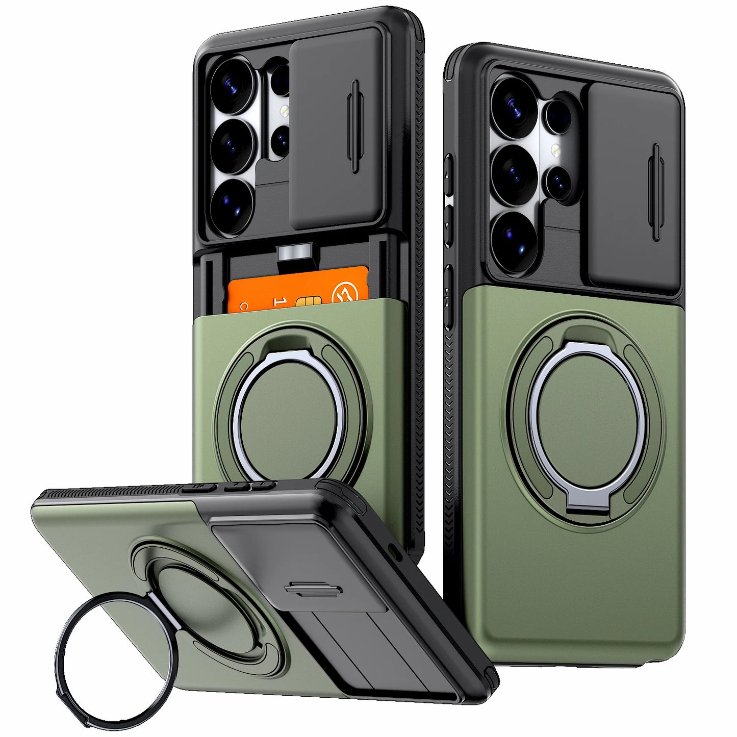 Galaxy Wallet Card Slot Stand Case