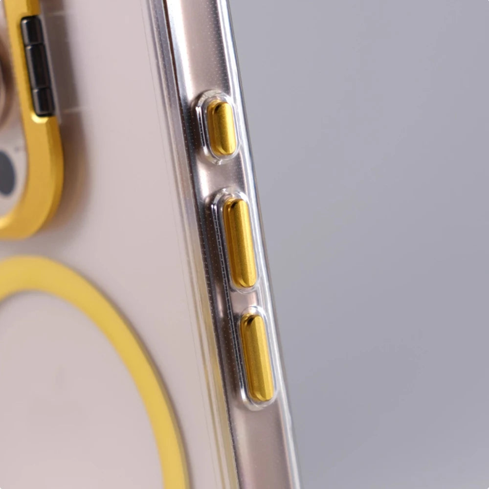 iPhone MagSafe Invisible Lens Stand Case